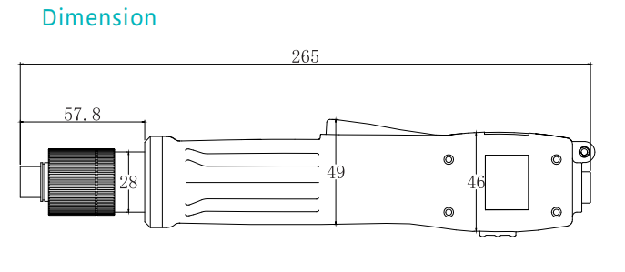BAKON GI-45Lbrushless POWER screwdriver