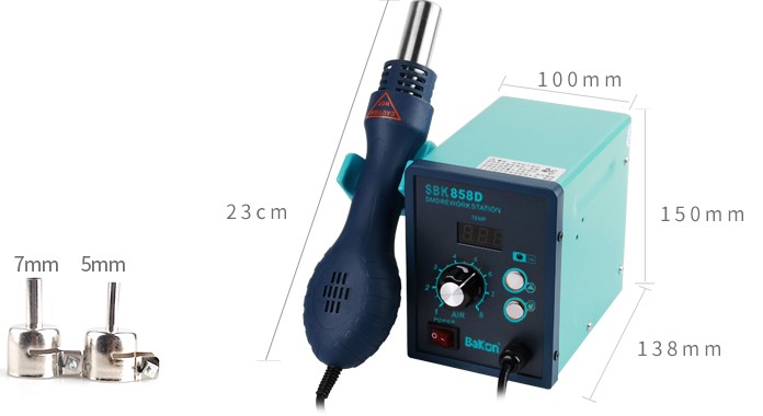 bakon SBK858D rework station Good quality hot air station soldering
