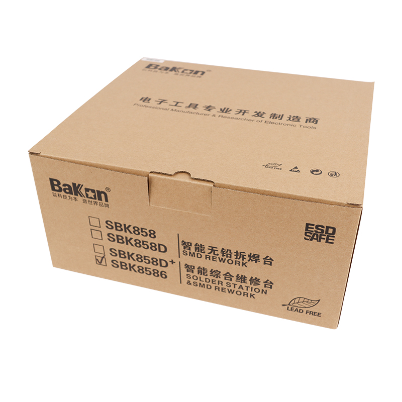 Bakon SBK8586 cheap hot air rework soldering stations 220v